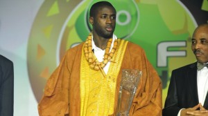 yaya toure, meilleur joueur africain 2013